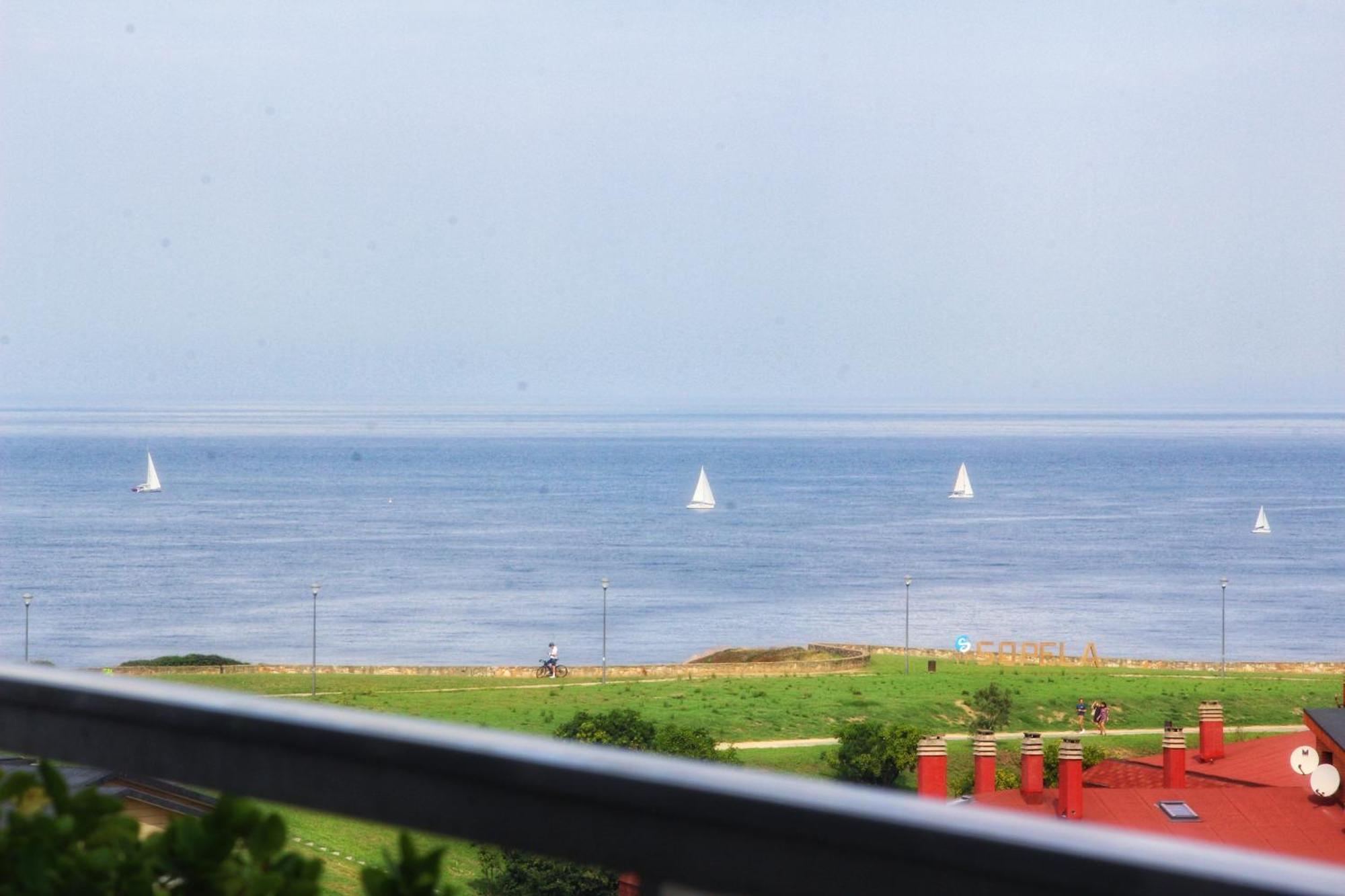 Junto A Las Playas,Dos Terrazas Y Vistas Al Mar Sopela Dış mekan fotoğraf